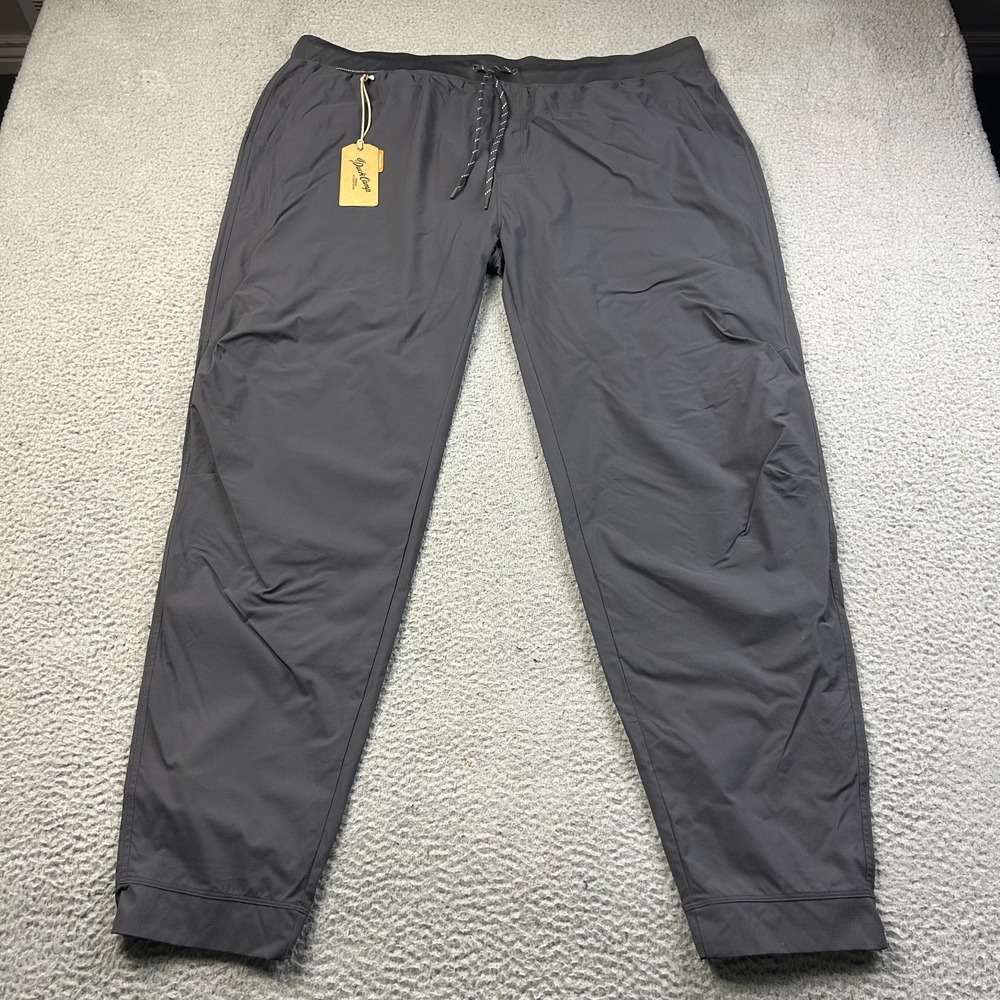 NEW Duck Camp Men's Airflow Windshell Jogger Pants Charcoal Grey Size 3XL $89